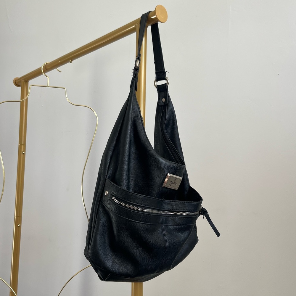 Nicole Miller black vintage purse